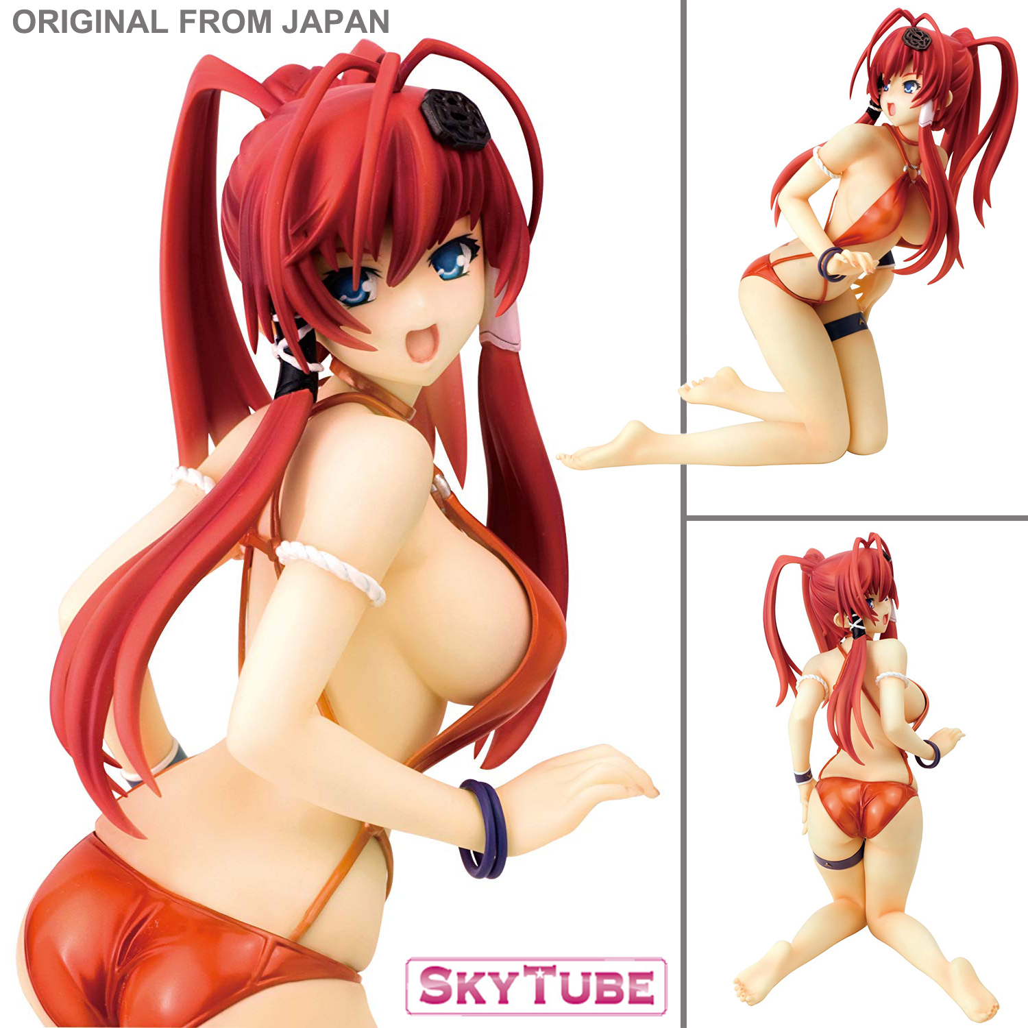 Model โมเดล ของแท้ 100% SkyTube จากการ์ตูนเรื่อง Hyakka Ryoran Samurai Girls ฮักกะเรียวรัน ซามูไรเกิร์ล Jubei Yagyu จูเบ ยางิว Swimsuit ชุดว่ายน้ำ 1/7 Ver Original from Japan Figure ฟิกเกอร์ Anime ของขวัญ อนิเมะ การ์ตูน มังงะ Doll ตุ๊กตา คอลเลกชัน manga