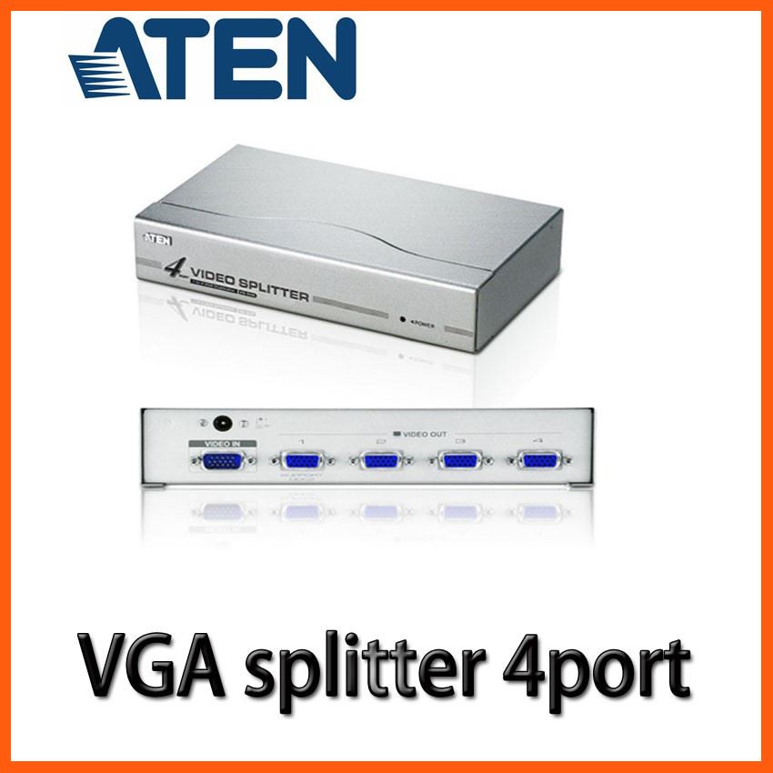 Best Quality ATEN 4-PORT VGA SPLITTER (350MHZ) อุปกรณ์คอมพิวเตอร์ Computer equipment สายusb สายชาร์ด อุปกรณ์เชื่อมต่อ hdmi Hdmi connector อุปกรณ์อิเล็กทรอนิกส์ Electronic device