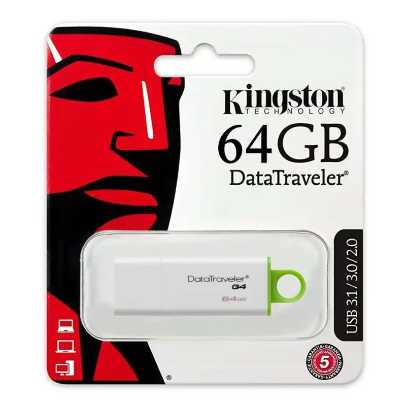 ภาพหน้าปกสินค้าdennise mall FLASH DRIVE KINGSTON 64GB /แฮนดี้ไดร์ แฟตไดร์ แฟลตไดร์ฟ /แฟลชไดร์ฟ USB 3.1 /3.0 /2.0 DataTraveler G4 (พร้อมส่ง) จากร้าน dennise mall บน Lazada