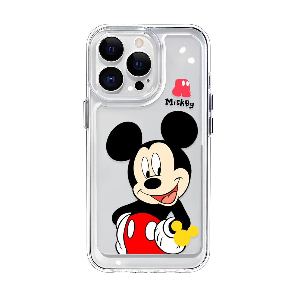 For IPhone 14 Pro Max IPhone Case Thickened TPU Soft Case Clear Case Shockproof Cartoon Cute Compatible for IPhone 11 Pro Max
