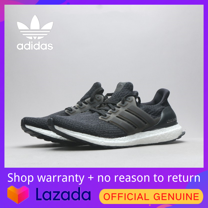 【Official genuine】Adidas Ultra BOOST 4.0 Men's shoes Women's shoes sports shoes fashion shoes running shoes casual shoes Mesh shoes BA8842 Official store