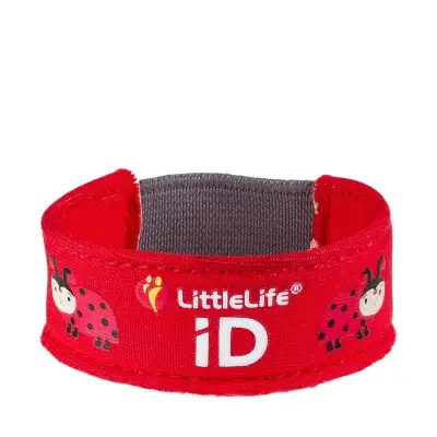 LittleLife สายรัดข้อมือเด็ก ลายเต่าทอง (LittleLife Ladybird child iD bracelet)