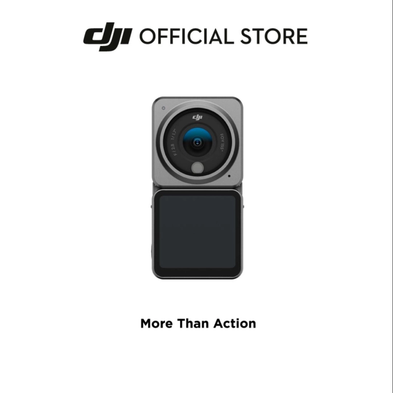 ภาพหน้าปกสินค้าDJI OSMO ACTION และ ACTION 2 ออสโม เเอคชั่น เเคม 2หน้าจอหน้าและหลัง เก็บทุกโมเมนต์ ดำน้ำได้ กล้องชัด4K บันทึกภาพไม่ส จากร้าน DJI  บน Lazada