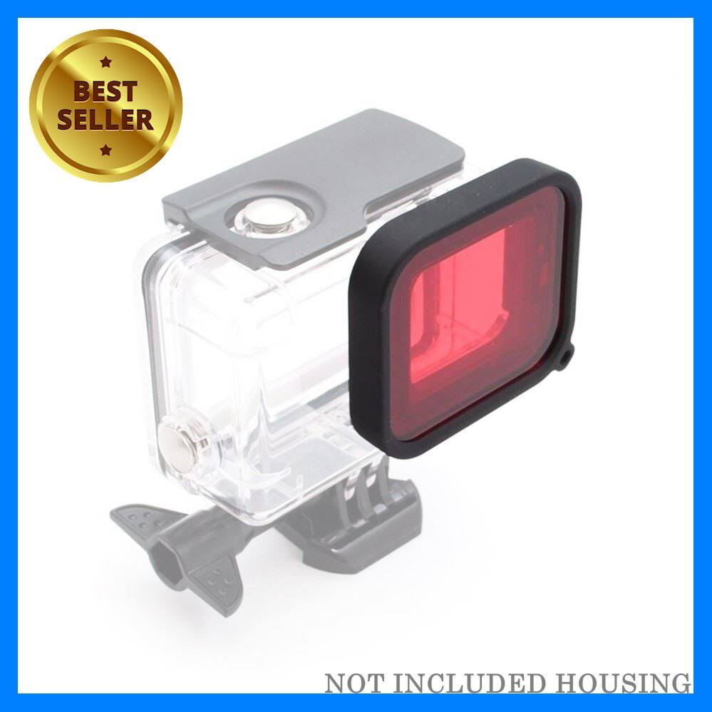 TELESIN® Red Filter for Waterproof Housing Case Lens GoPro 5/6/7 เลือก 1 ชิ้น อุปกรณ์ถ่ายภาพ กล้อง Battery ถ่าน Filters สายคล้องกล้อง Flash แบตเตอรี่ ซูม แฟลช ขาตั้ง ปรับแสง เก็บข้อมูล Memory card เลนส์ ฟิลเตอร์ Filters Flash กระเป๋า ฟิล์ม เดินทาง