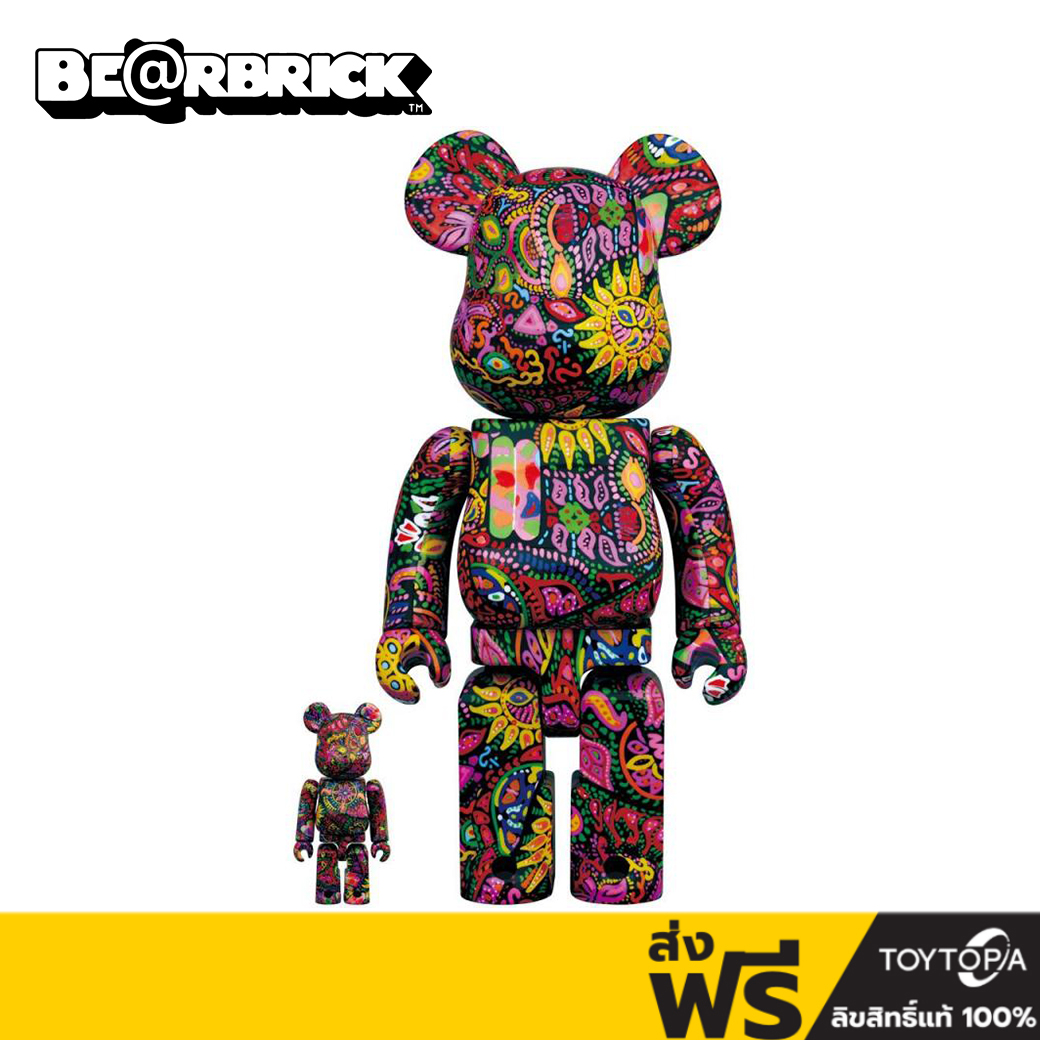 ベアブリック　Psychedelic Paisley  hide 100％と400％サイズで好評を博したhideの“Psychedelic Paisley”BE