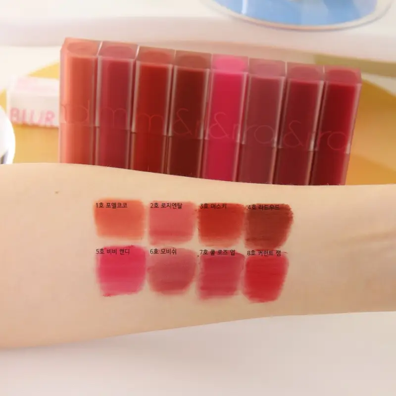 ภาพสินค้า((สินค้าพร้อมส่ง)) Rom&nd Blur Fudge Tint ลิปทินท์เนื้อแมท สีสวยชัด ติดทน จากร้าน makee บน Lazada ภาพที่ 6