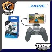 ภาพขนาดย่อของภาพหน้าปกสินค้าที่จับมือถือกับจอย Ps4 Dobe Mobile Phone Clamp for PS4 Controller (Dobe)(ที่จับมือถือสำหรับเล่นเกมส์) (ที่จับจอยps4)(ที่จับจอย Ps4 กับมือถือ)(TP4-016B) จากร้าน Tiger Games บน Lazada ภาพที่ 1