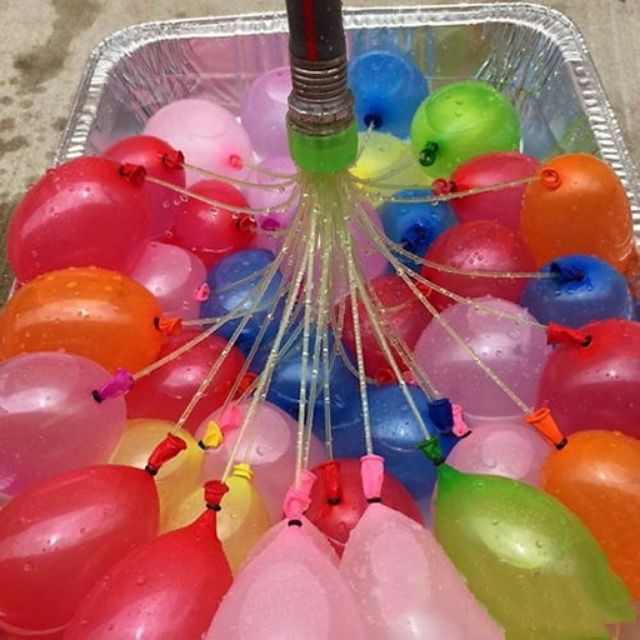 HOT ☃❣ CJ1 Magic water Balloons ลูกโป่งน้ำหลากสี 37 ลูก.