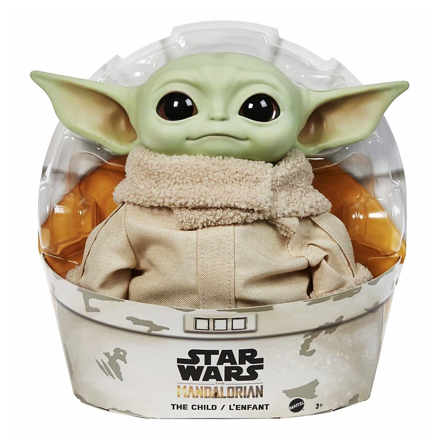 Star Wars The Mandalorian Baby Yoda Grogu The Child Plush Figure Doll