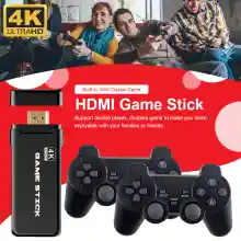 ภาพขนาดย่อของภาพหน้าปกสินค้าเกมคอนโซลวิดีโอเกมครอบครัว 10000 เกมรองรับ AV/HDMI Output M8รองรับการต่อสู้ผู้เล่น4คน เกมคอนโซลไร้สาย คอนโซลเกมส์ เครื่องเกม เกมคอนโ จากร้าน Bomoo.th บน Lazada ภาพที่ 2