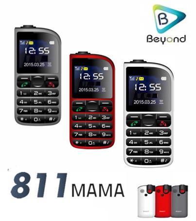 มือถือปุ่มกดอาม่า Beyond Mama 811 3g รับประกันศูนย์ 1 ปี ปุ่มใหญ่ตัวเลขใหญ่ ใช้งานง่าย