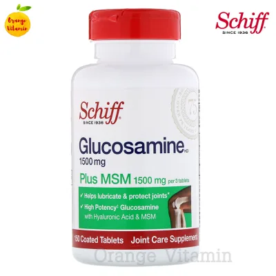 Schiff, Glucosamine Plus MSM, 150 Coated Tablets