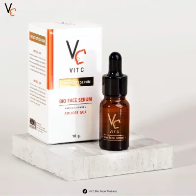 VC Vit C Bio face Serum (10 ml.) เซรั่มวิตซีน้องฉัตร
