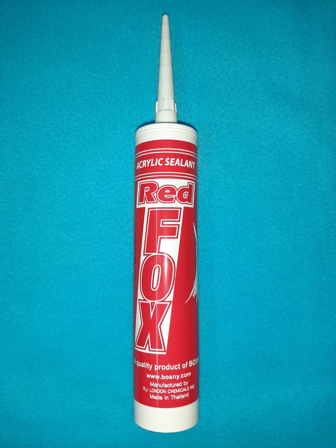 กาวซิลิโคน RED FOX ACRYLIC SEALANT สีดำ (GL119) กาวซิลิโคน ซิลิโคน อะคิลิก