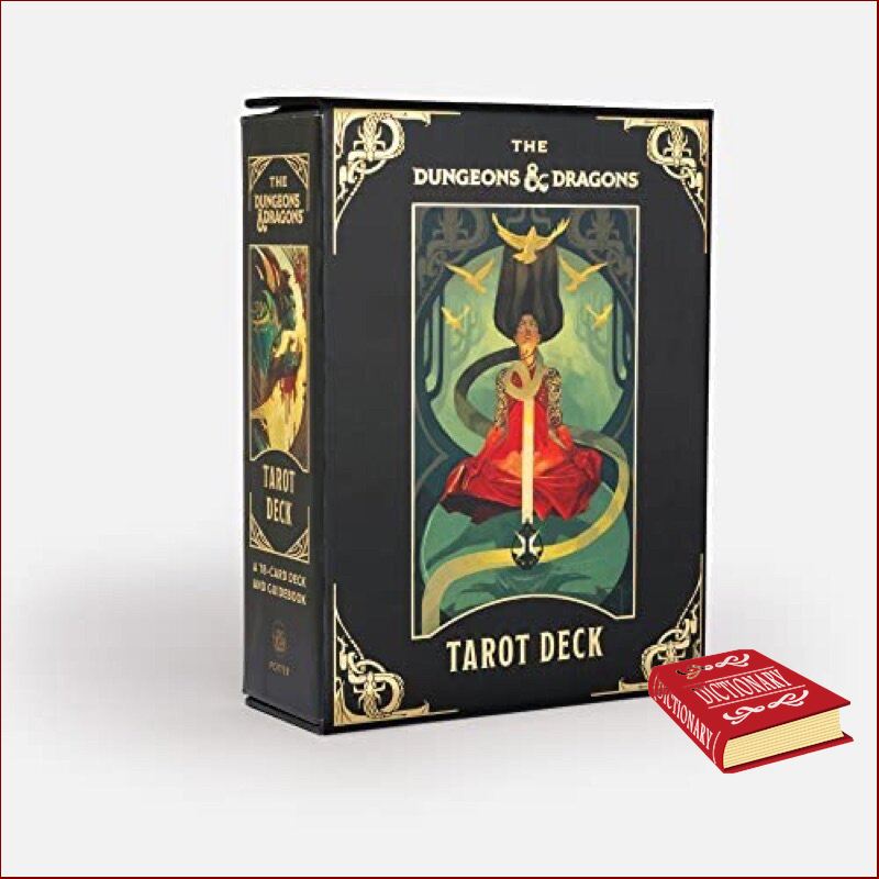 Bestseller !! [ไพ่แท้-มาใหม่] The Dungeons & Dragons Tarot Deck ไพ่ทาโร ...