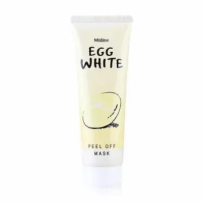 Mistine egg white peel off mask 85g. มิสทีน ครีมพอกหน้าสูตรผสมไข่ขาว
