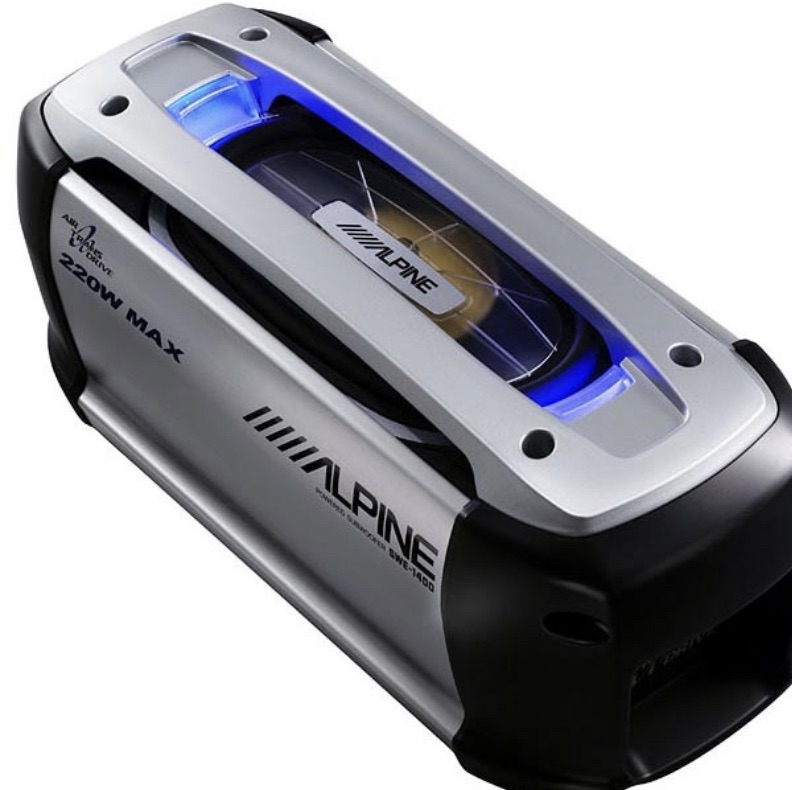 สินค้าพร้อมส่ง ซับบ๊อก ซับวูฟเฟอร์ SUBWOOFER ALPINE SWE-1400