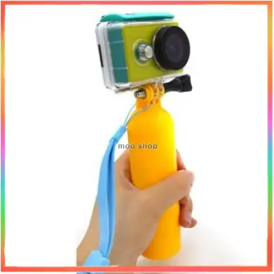 ทุ่นลอยน้ำ สำหรับกล้อง Gopro / SJCAM / Xiaomi Yi (สีเหลือง)