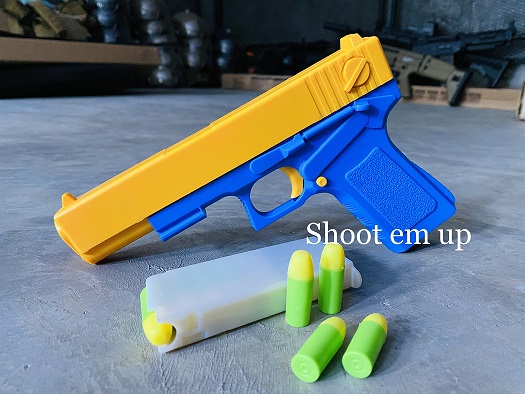 WD ปืนของเล่นกระสุนยาง สำหรับเด็ก รุ่น Glock