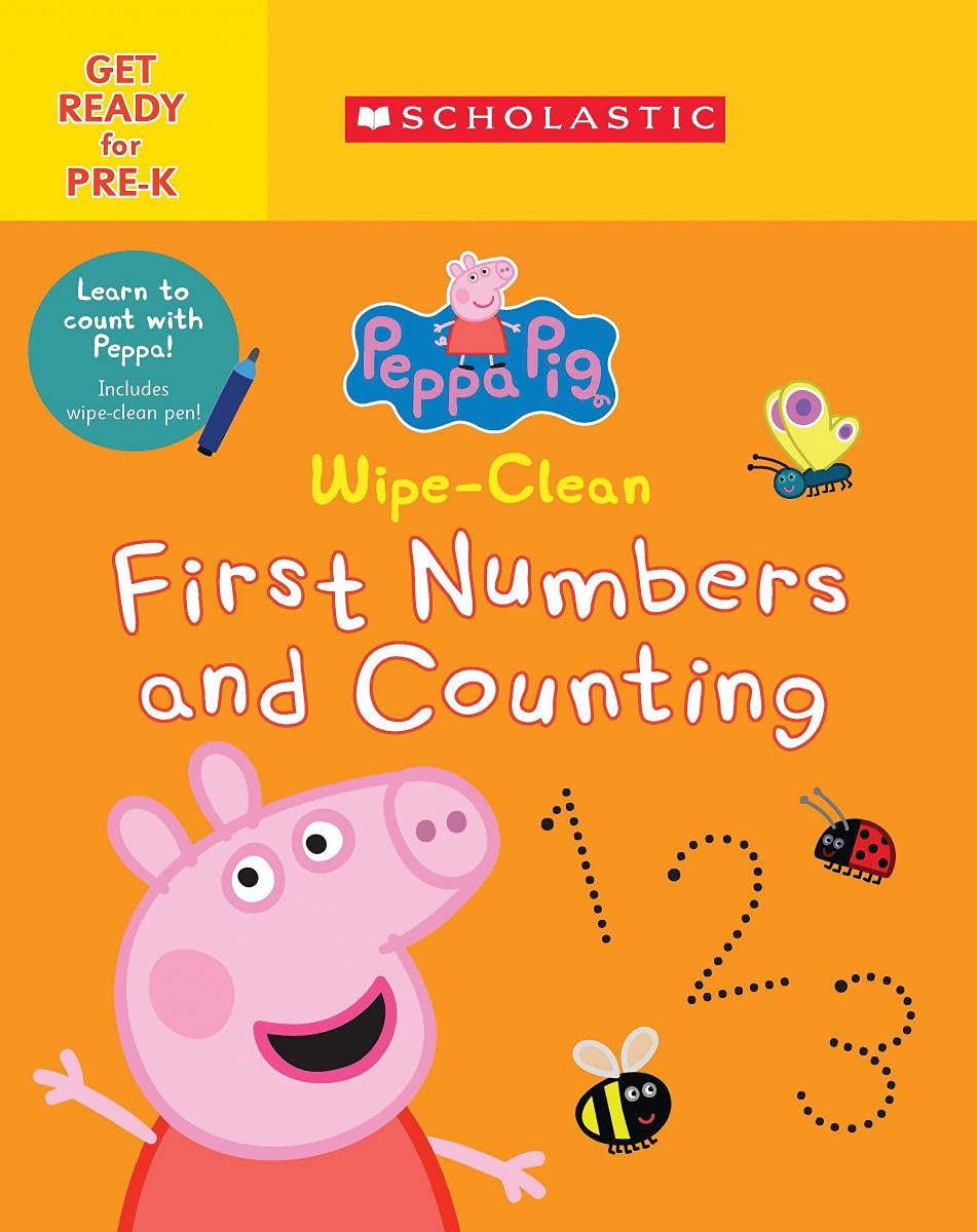 สั่งเลย! (NEW English Book) Wipe-Clean First Numbers and Counting ...