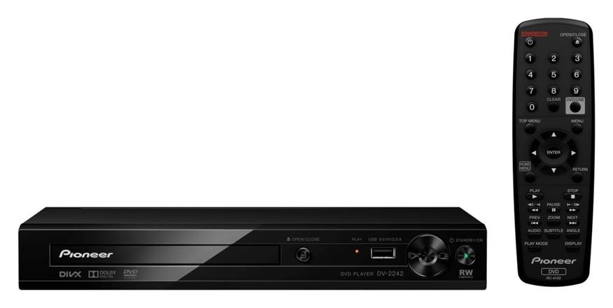 Pioneer DV-2242 เครื่องเล่นรุ่นเล็กแบบคอมแพค DVD player+USB, CD, DivX, MP3, WMA and JPEG