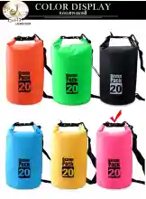 ภาพขนาดย่อของภาพหน้าปกสินค้าOcean Pack 20L 6colors กระเป๋ากันน้ำขนาด20ลิตร มี6สีให้เลือก Ocean Pack 20L 6colors 20 liters waterproof bag ( available in 6 colors for choosing ) จากร้าน Gail19 บน Lazada