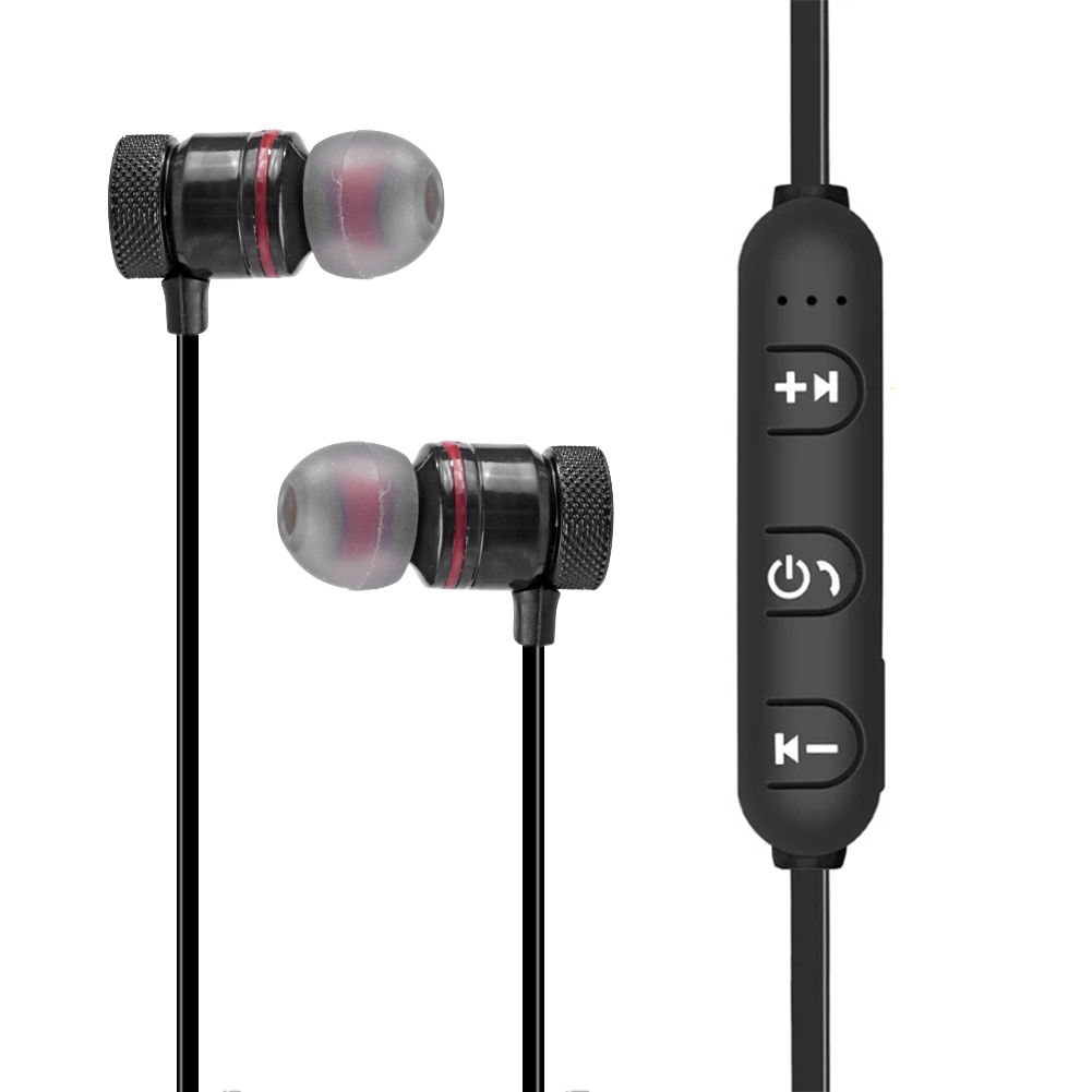Tai Nghe Không Dây Tương Thích Bluetooth 4.1 Fone De Ouvido Tai Nghe Âm Thanh Nổi Đeo Cổ Tai Nghe Thể Thao Có Mic Cho Điện Thoại