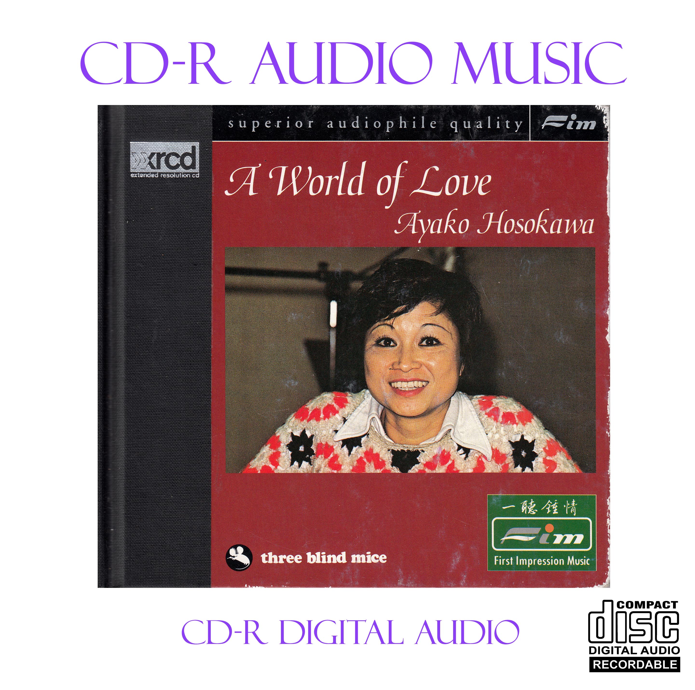 洋楽 CD :A World of Love Ayako Hosokawa 洋楽 CD :A World of Love Ayako Hosokawa Ayako Hosokawa – A