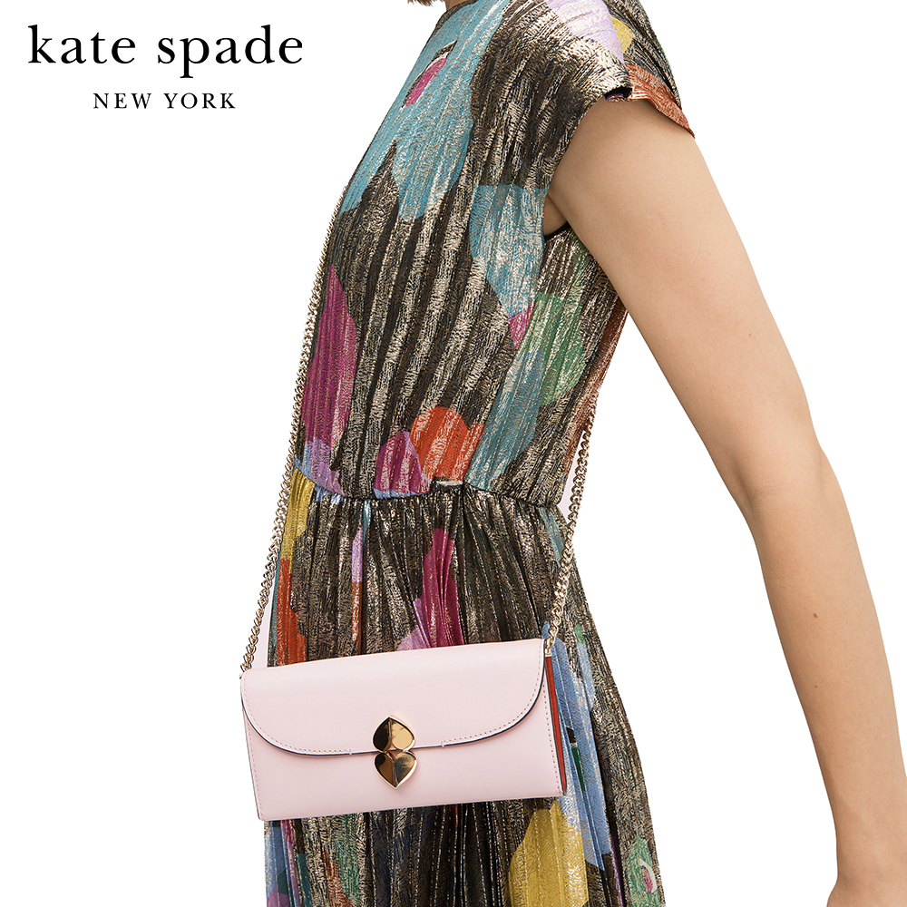 KATE SPADE NEW YORK LULA CROSSBODY WALLET PWRU7627 กระเป๋าสตางค์ Kate