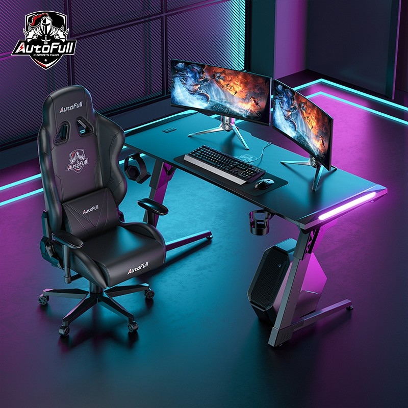 Aofeng mechanical armor gaming table and chair set allinone cockpit
