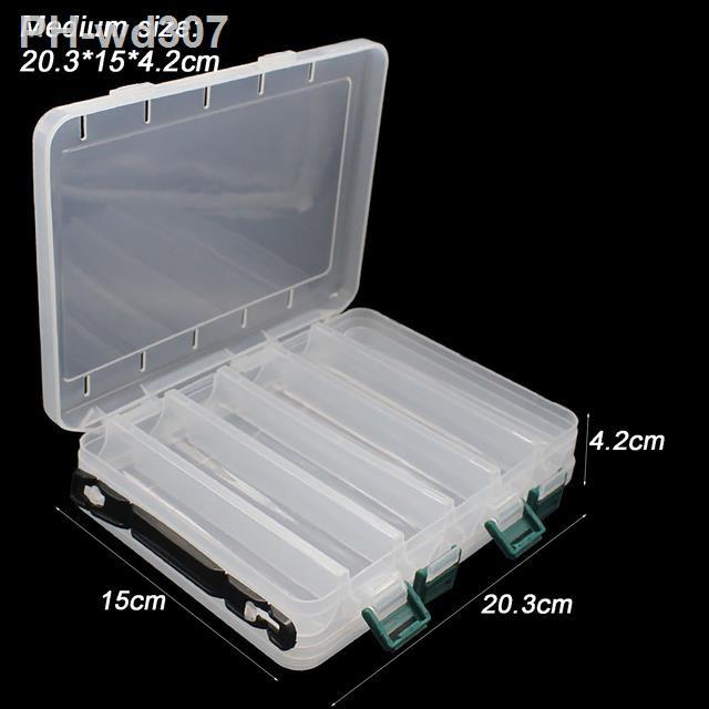 Extra Large Fishing Tackle Boxes Double Layer Bait Container