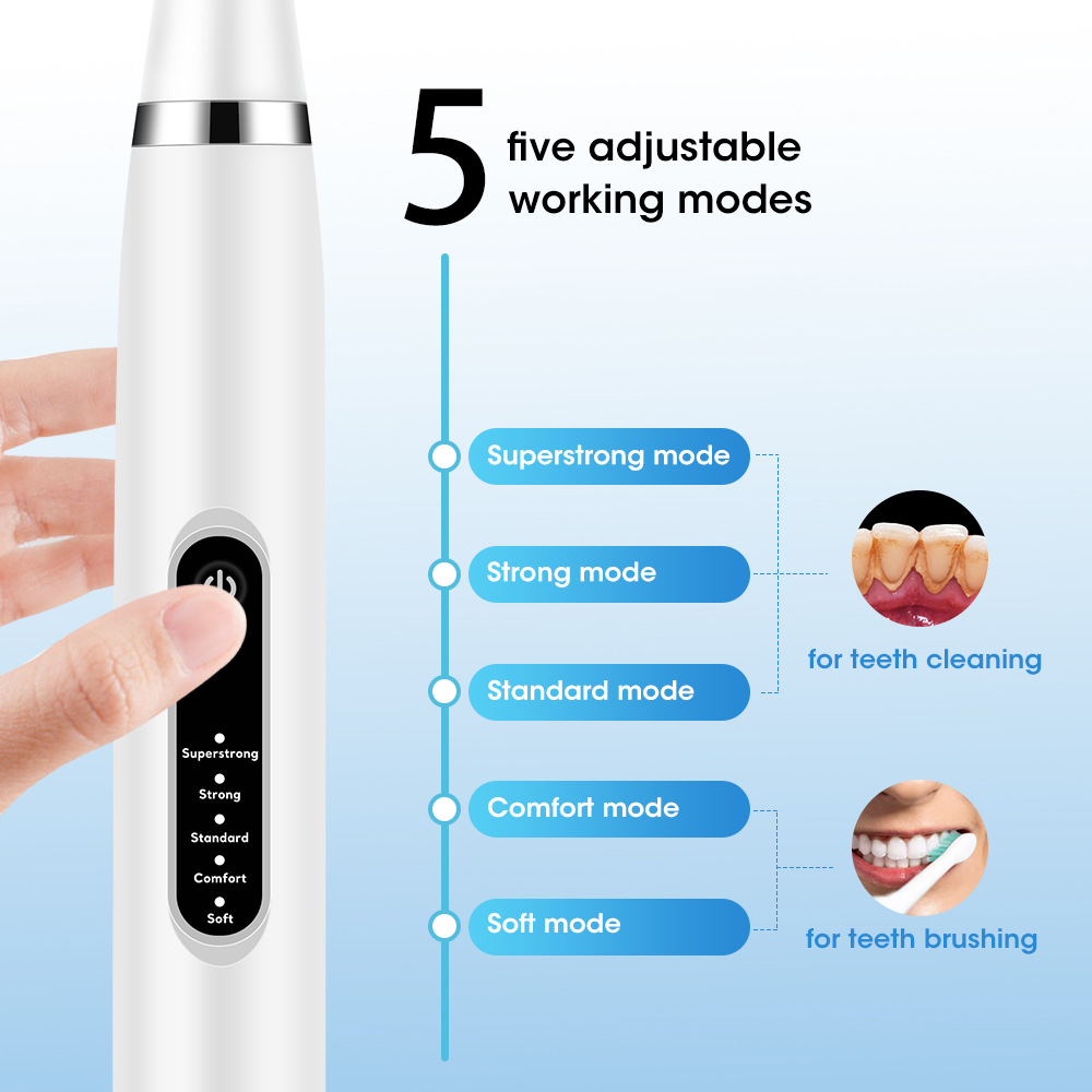 Electric Toothbrush Powerful Sonic Cleaning - ADA Accepte 31000Sonic ...