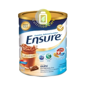 ภาพหน้าปกสินค้าEnsure เอนชัวร์อาหารสูตรครบถ้วน กลิ่นช็อกโกแลต 850g Ensure Complete and balanced nion chocolate 850g ที่เกี่ยวข้อง