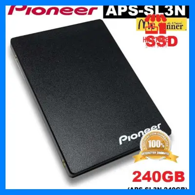 ของดีมีคุณภาพ 240GB SSD (เอสเอสดี) PIONEER TLC NAND 3D Speed (Max)550/500 (APS-SL3N-240GB) - รับประกัน 3 ปี จัดส่งฟรี