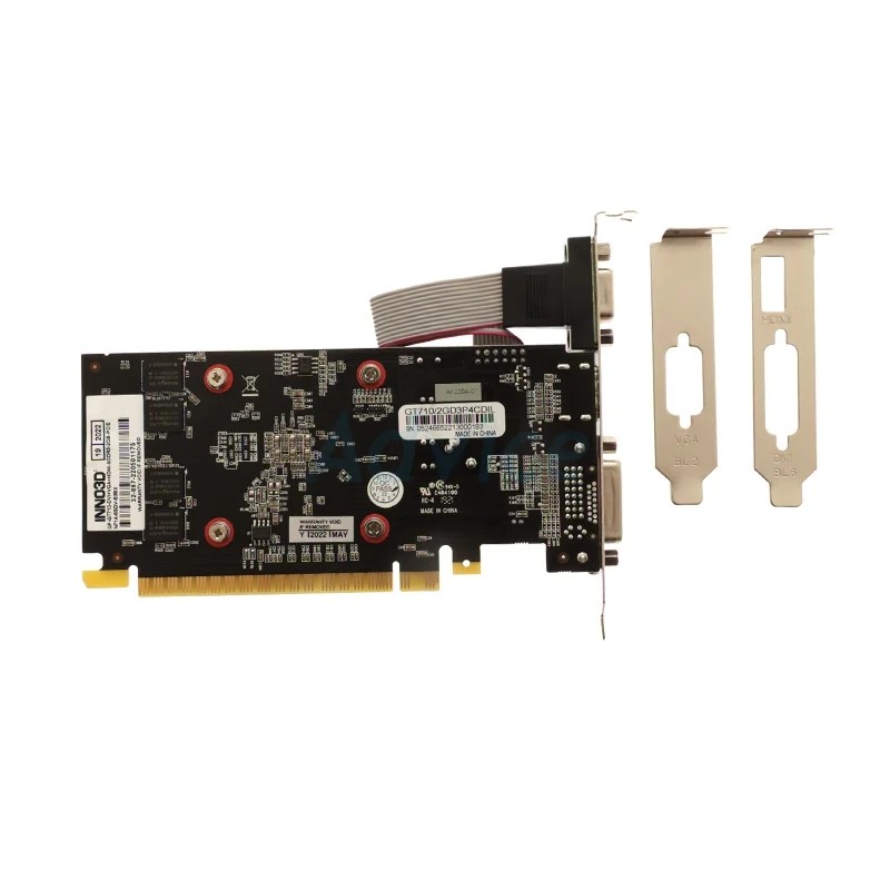 VGA INNO3D GEFORCE GT 710 LP - 2GB DDR3 [N71A-6SDV-E3BX] - Advice ...