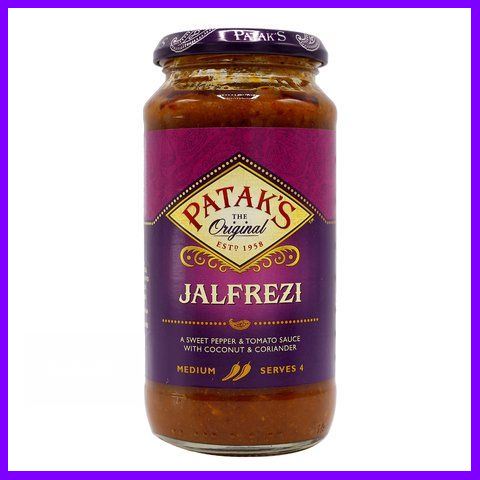 โปรโมชั่นสุดคุ้ม โค้งสุดท้าย Patak's Jalfrezi Cookng Sauce 450g สุดคุ้ม