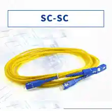 ภาพขนาดย่อของภาพหน้าปกสินค้าPatch Cord Single Mode 10 เส้น สายสำเร็จ SC to SC 3 เมตร จัดส่งเร็วมาก จากร้าน SFP Network Equipment บน Lazada