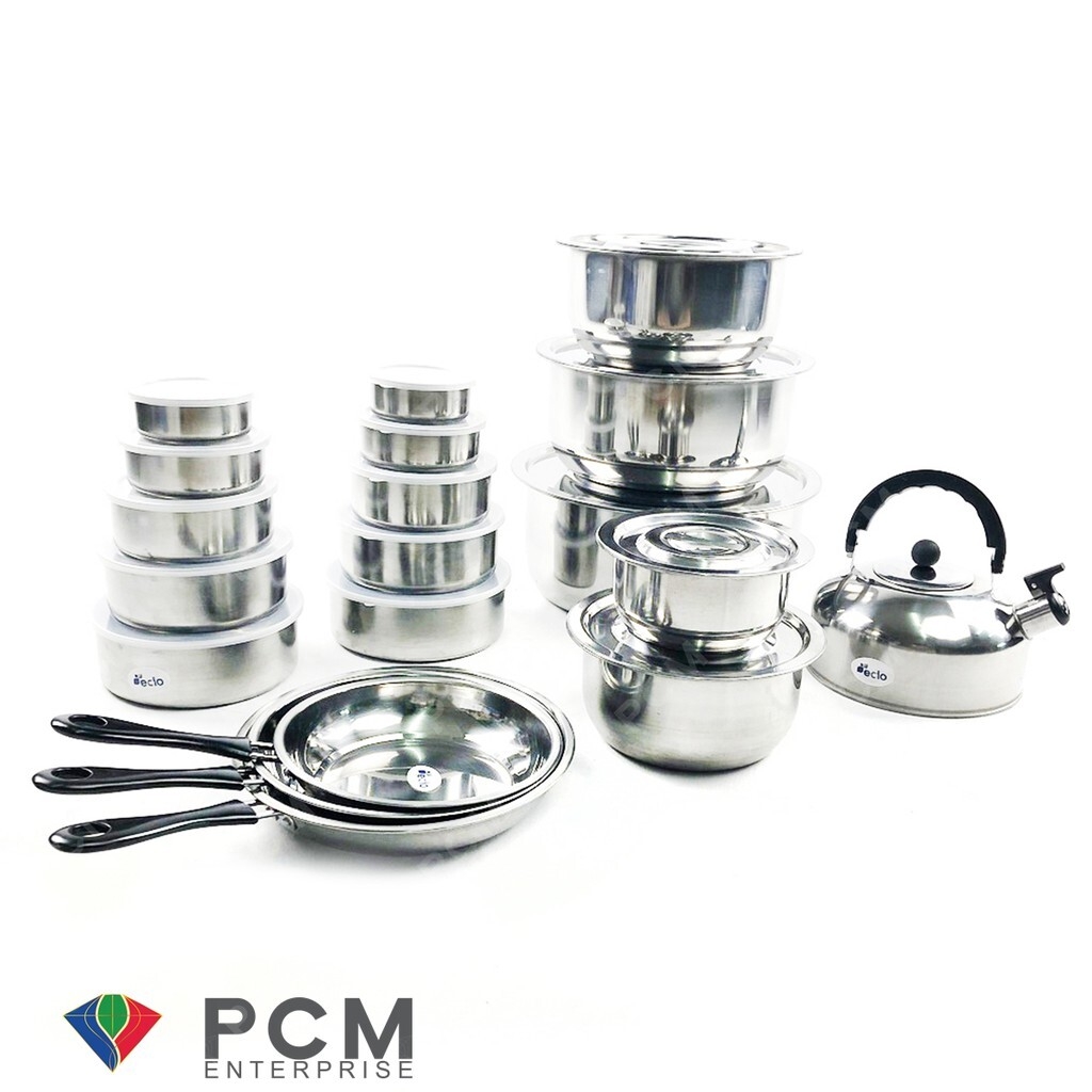 โปรโมชั่น TV Direct Ecio Kitchenware Stainless Set รุ่น ECCW01 ชุด