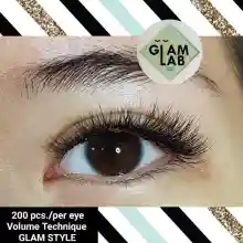 ภาพขนาดย่อของภาพหน้าปกสินค้าGlam Lab - การต่อขนตาแบบวอลลุ่ม (200 เส้น) (90 นาที) จากร้าน GoWabi (Thailand) บน Lazada ภาพที่ 4