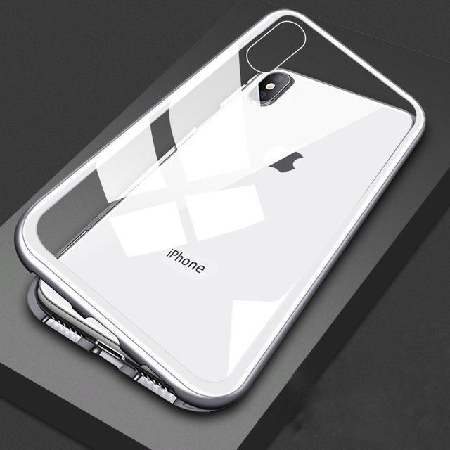 Magnetic Case เคสแม่เหล็ก สำหรับ ไอโฟน XR รุ่นใหม่ล่าสุด สินค้าพร้อมจัดส่ง เคสกันกระแทก สินค้ามาใหม่ เคสไอโฟน
