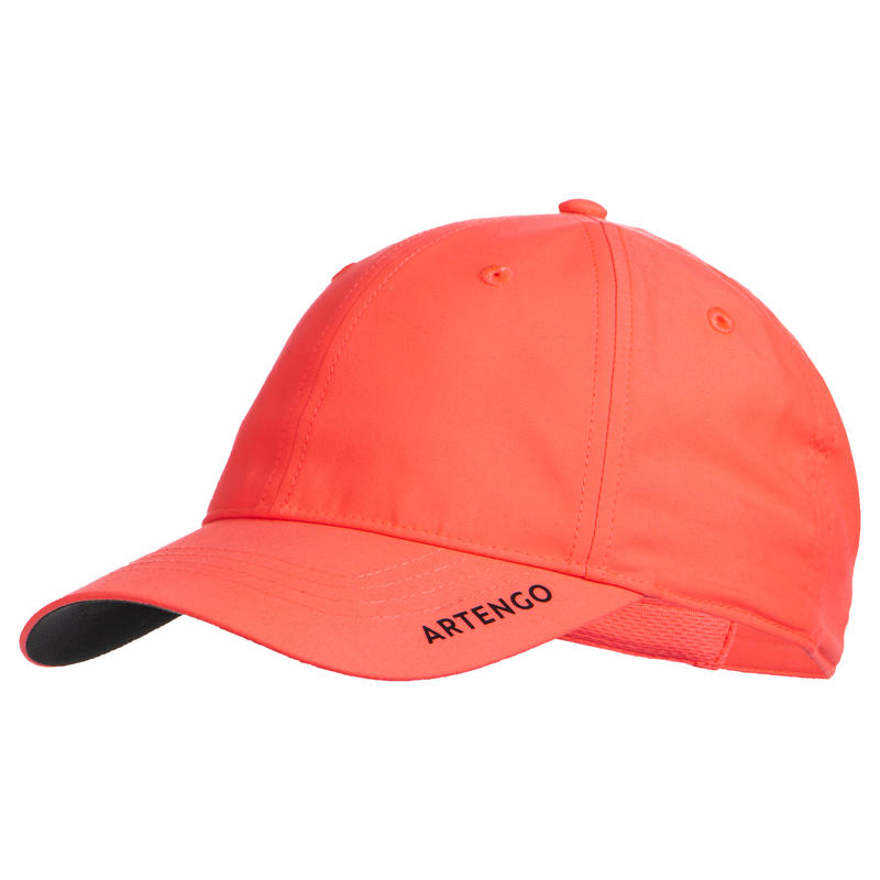 หมวกเทนนิสรุ่น TC 500 ขนาด 56 ซม. (สีส้ม/ดำ)