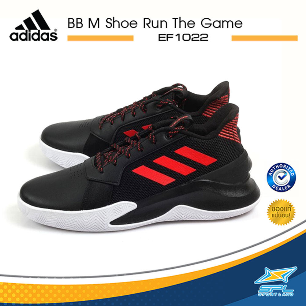 Adidas รองเท้าบาสเก็ตบอล รองเท้ากีฬา รองเท้าผู้ชาย อดิดาส Basketball Men Shoe Run The Game EF1022 (3000)