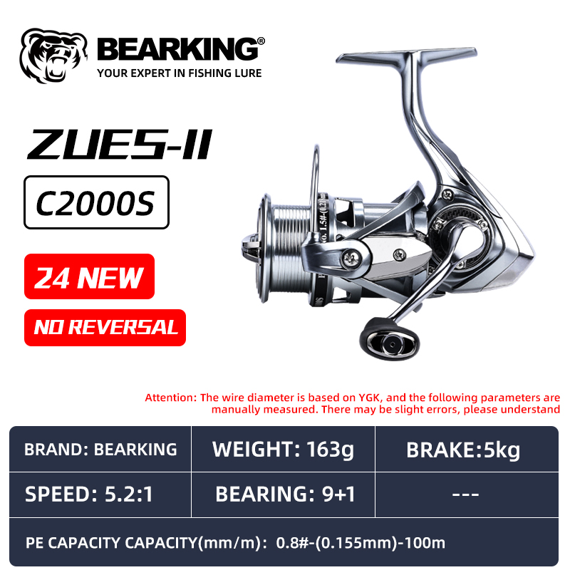 Bearking New ZEUS II Generation: Anti-Corrosion Lightweight Spinning ...