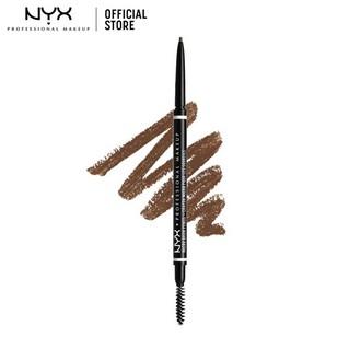 ดินสอเขียนคิ้วหัวเล็กใช้ง่าย นิกซ์ โปรเฟสชั่นแนล เมคอัพ ไมโคร บราว เพ็นซิล NYX Professional Makeup Micro Brow Pencil (ดินสอเขียนคิ้ว)