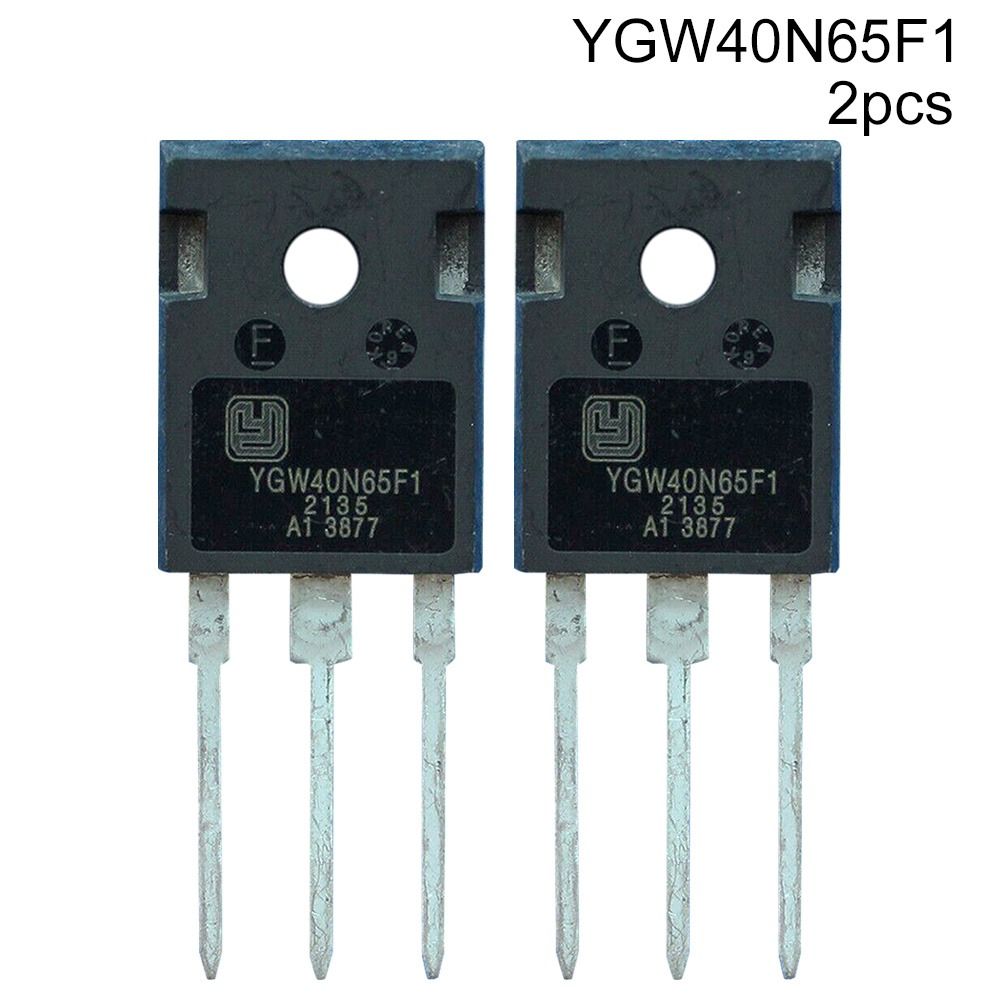 Sarahbowsh 2pcs 40a/50a/60a ygw40n65f1 commonly used 650v mos field effect tube igbt inverter welding machine accessory ygw60n65f1