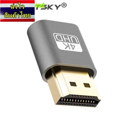 |B|Headless Ghost Ddc Edid Dummy Plug Virtual Display Emulator Adapter Hdmi