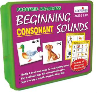 Creativeของเล่นเสริมทักษะ ชุด Beginning consonant sounds
