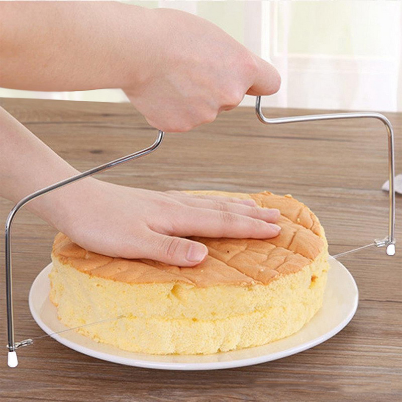 มีดตัดขนมปังเค้ก เครื่องตัดขนมปังแบบปรับได้