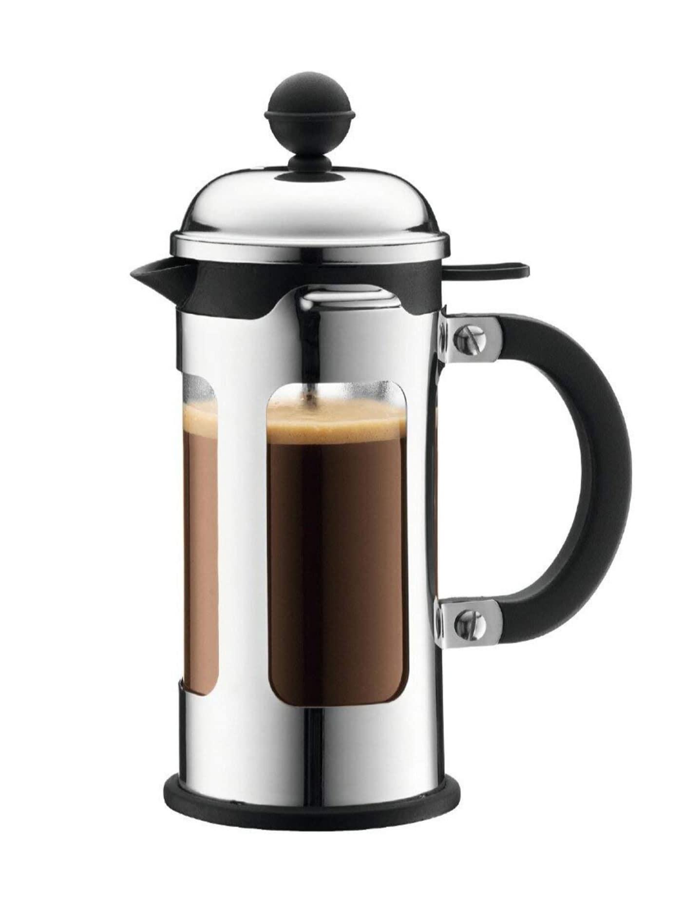 BODUM เครื่องชงกาแฟเฟรนช์เพรส Chambord 12 ออนซ์ สีเงิน coffee makers