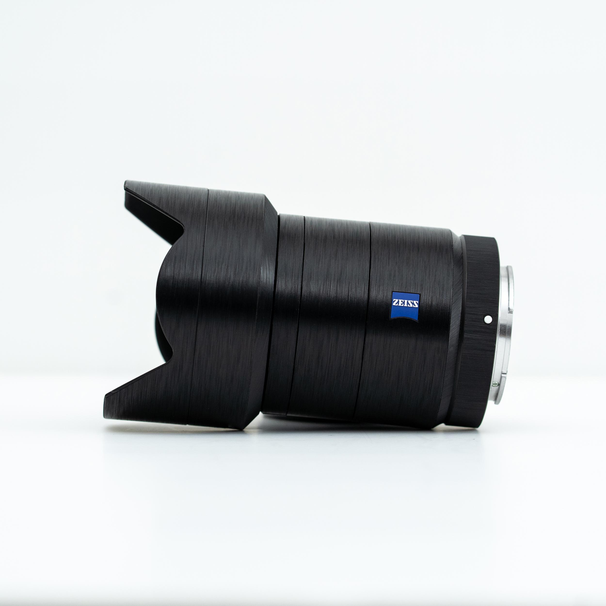 สติ๊กเกอร์ ฟิล์มกันรอยเลนส์ Sony FE 55mm F1.8 ZA ลาย Brush Black ( Protective Lens Film for SEL55F18Z )
